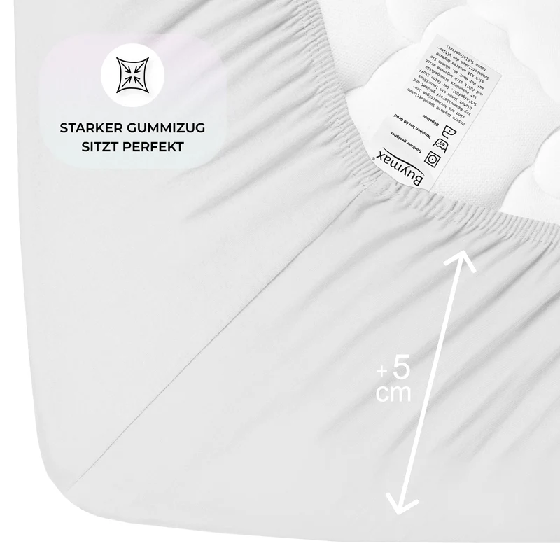 Topper Jersey Spannbettlaken 200x200 cm