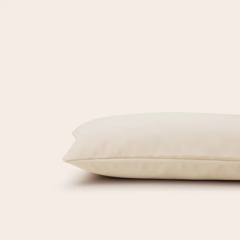 Housse de coussin MATIA craie blanche