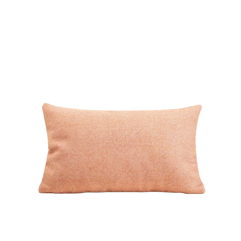 Housse de coussin NERIO chiné orangette