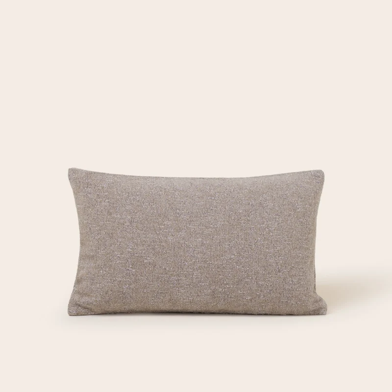 Housse de coussin BLIZZAR beige granité
