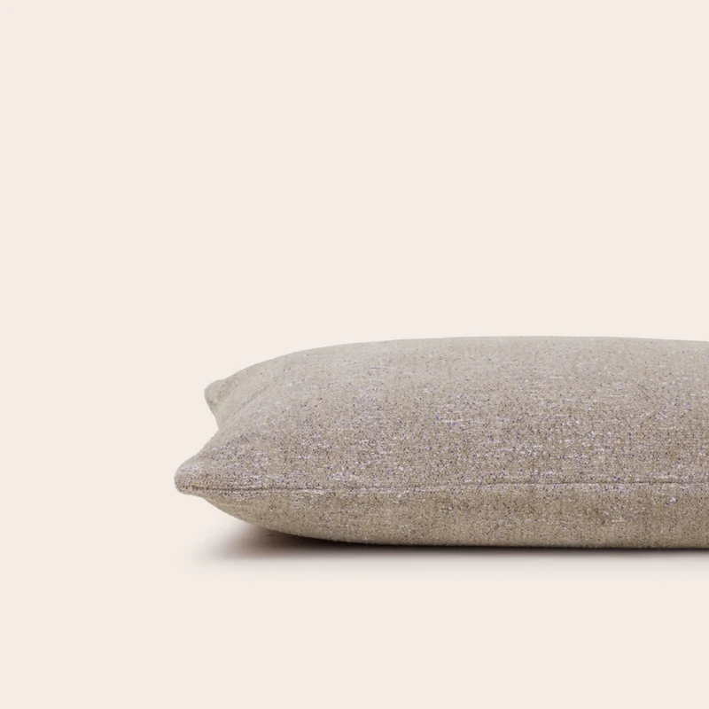 Housse de coussin BLIZZAR beige granité