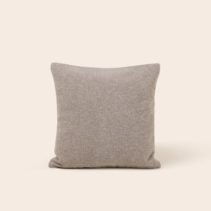 Housse de coussin BLIZZAR beige granité
