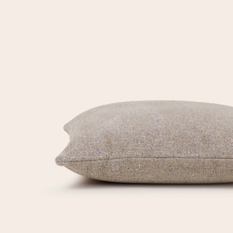 Housse de coussin BLIZZAR beige granité