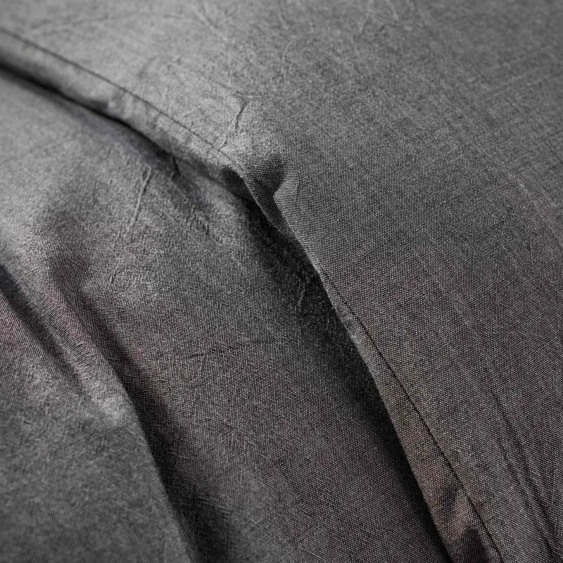 Housse de couette LIAM gris anthracite