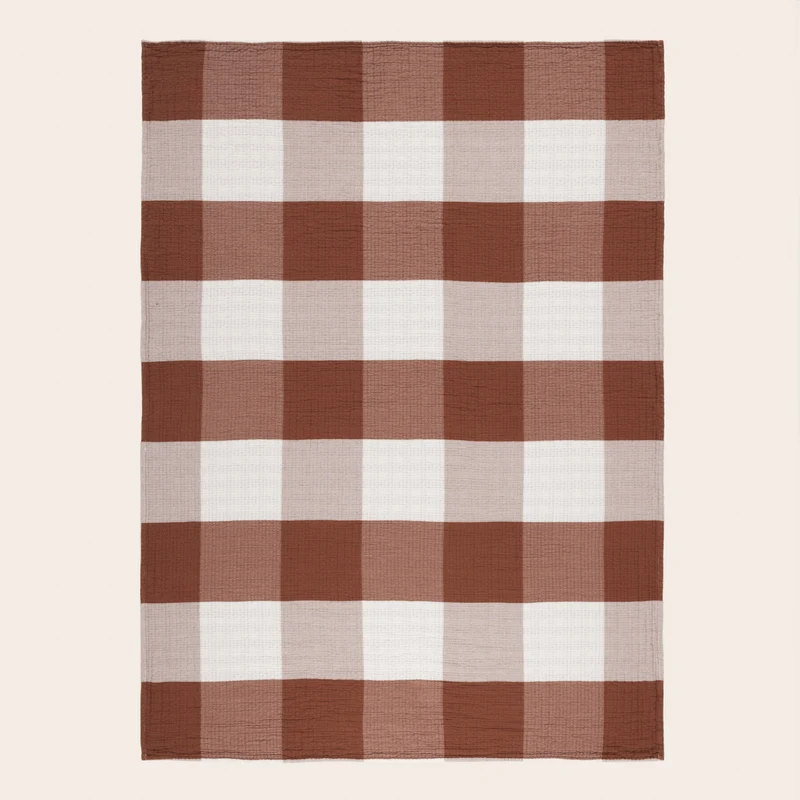 Plaid JEANIE mocha