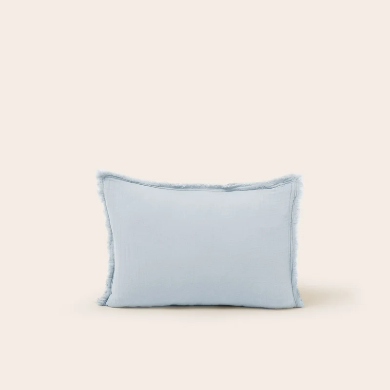 Lot de 2 taies d'oreiller LOU baby blue