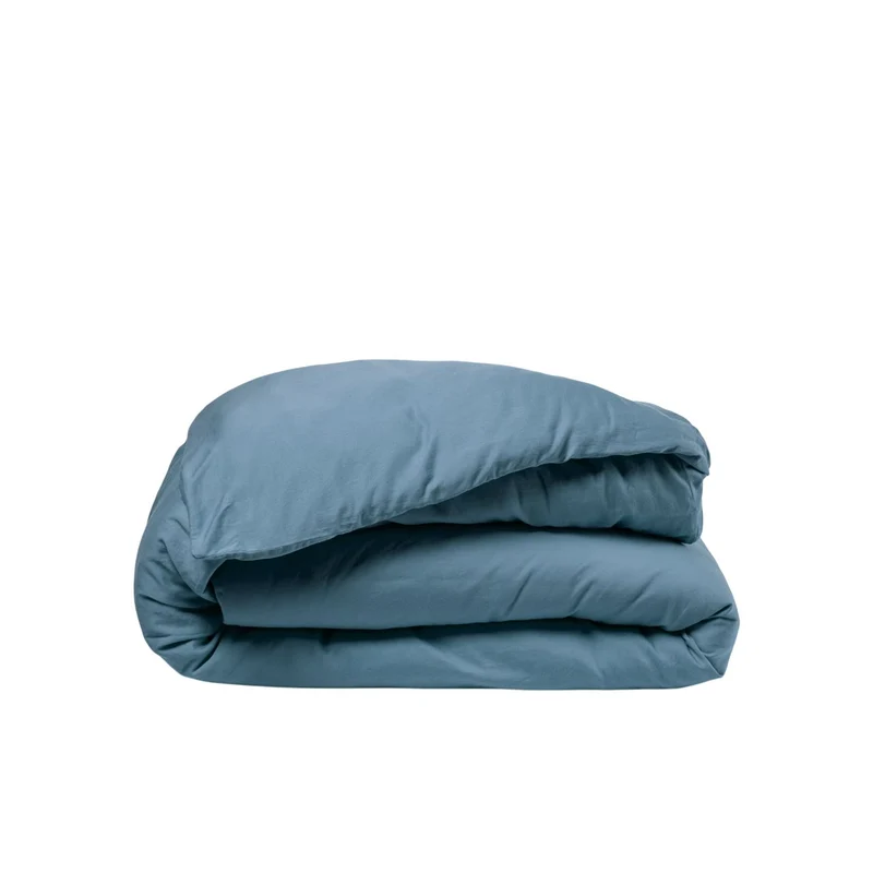 Housse de couette CELIANE bleu orage