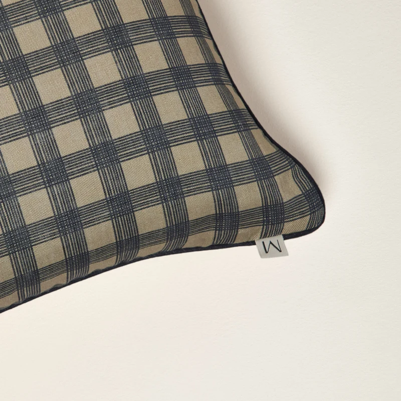 Housse de coussin VICKY kaki