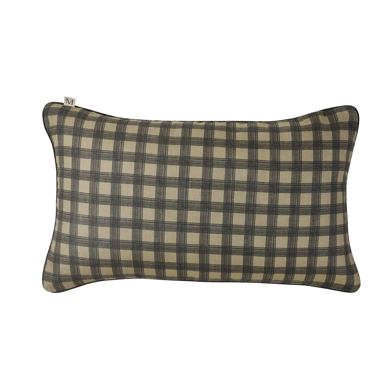 Housse de coussin VICKY kaki