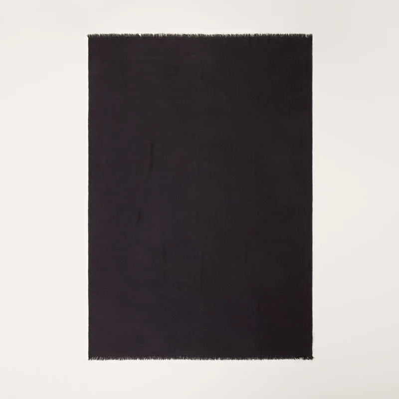 Plaid ALENA noir de mars