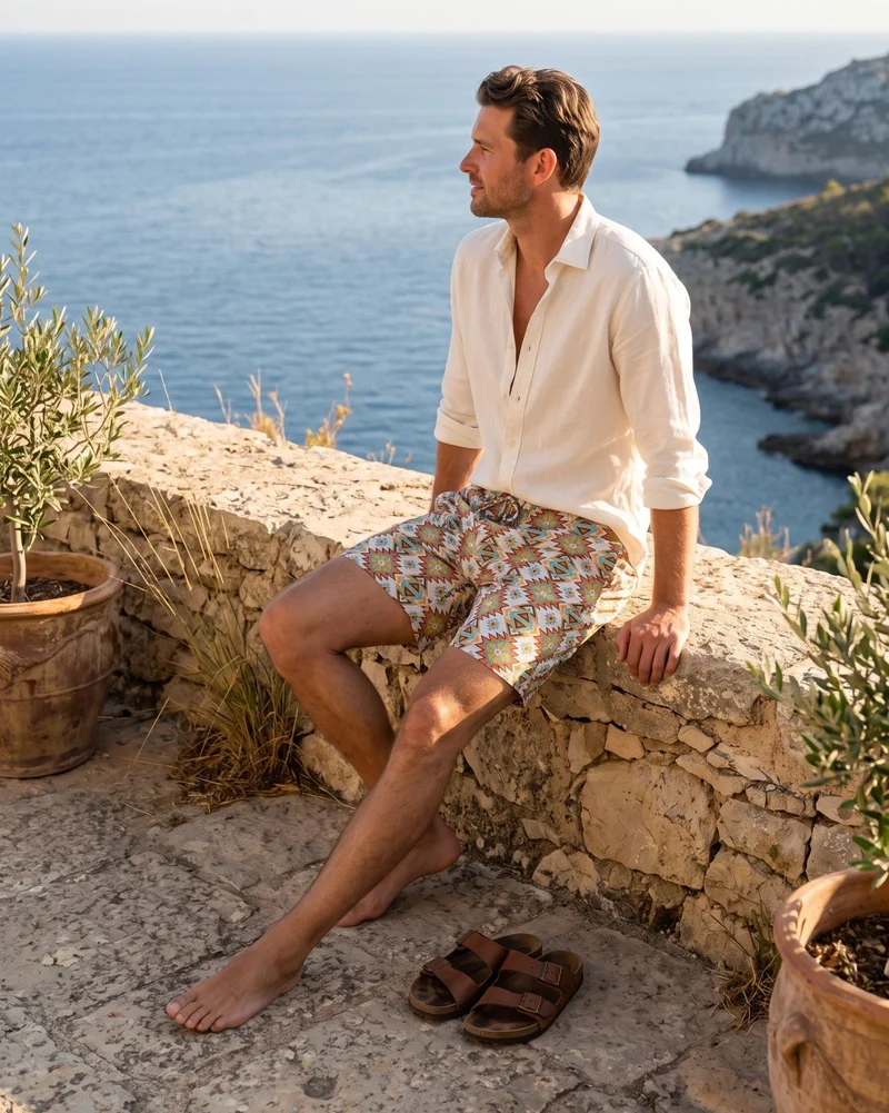 Men's Lounge Shorts – Aztec
