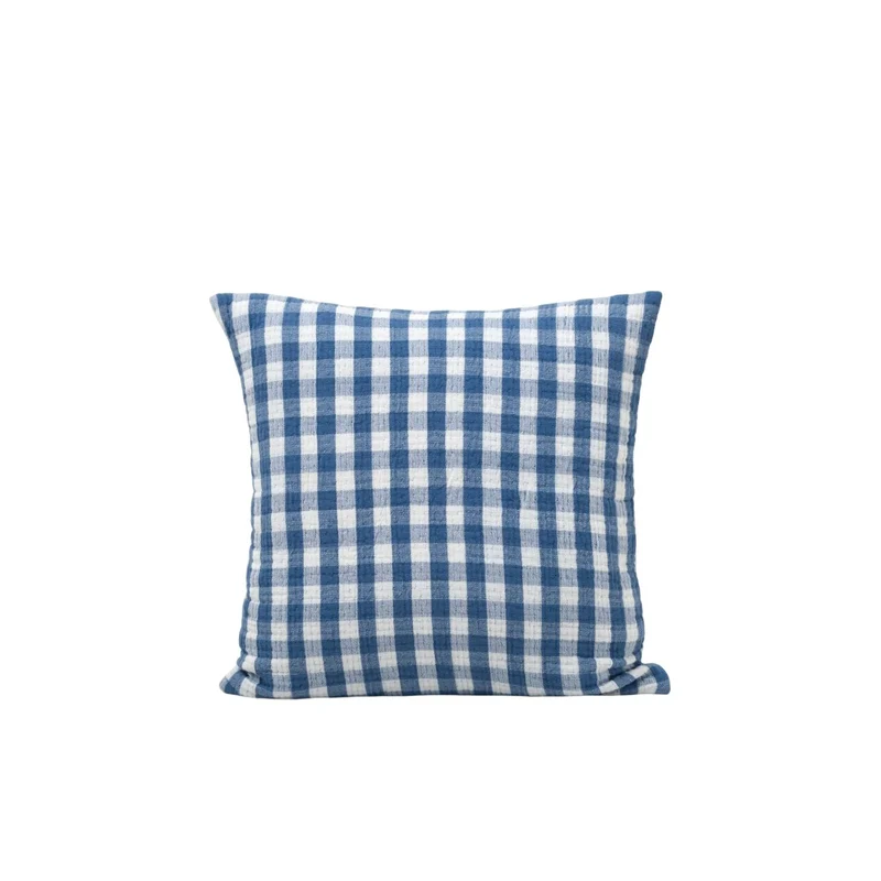 Housse de coussin JEANIE bleu orage