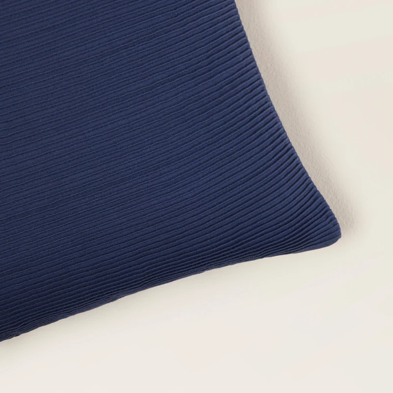 Housse de coussin ONDINE indigo