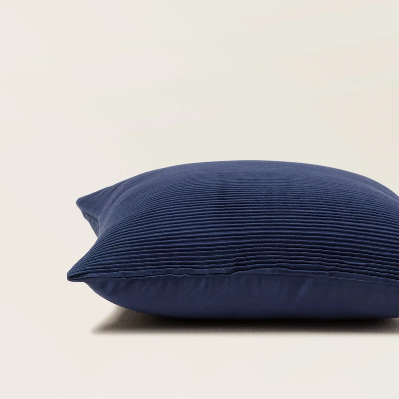 Housse de coussin ONDINE indigo