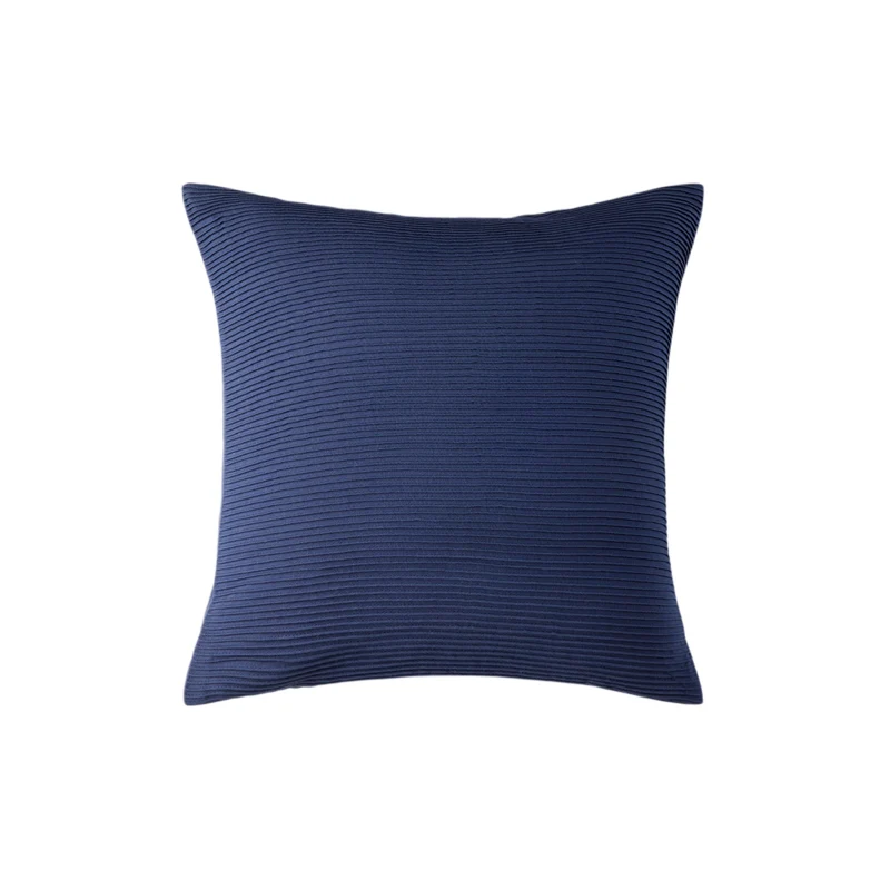 Housse de coussin ONDINE indigo