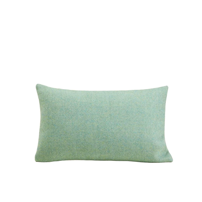 Housse de coussin NERIO chiné mentholé