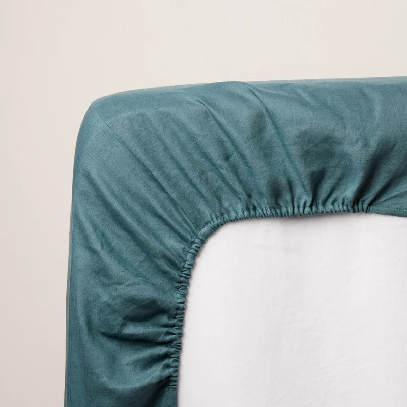Drap Housse CARLINA pétrole