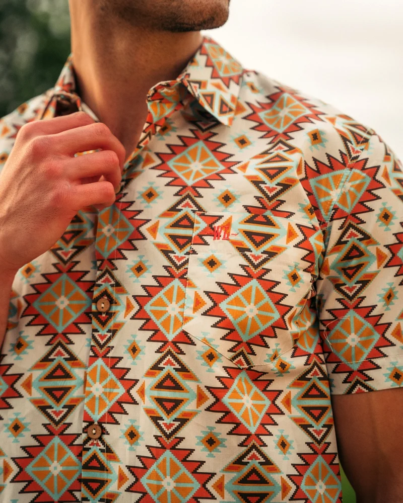 Men's Summer Shirt – Aztec