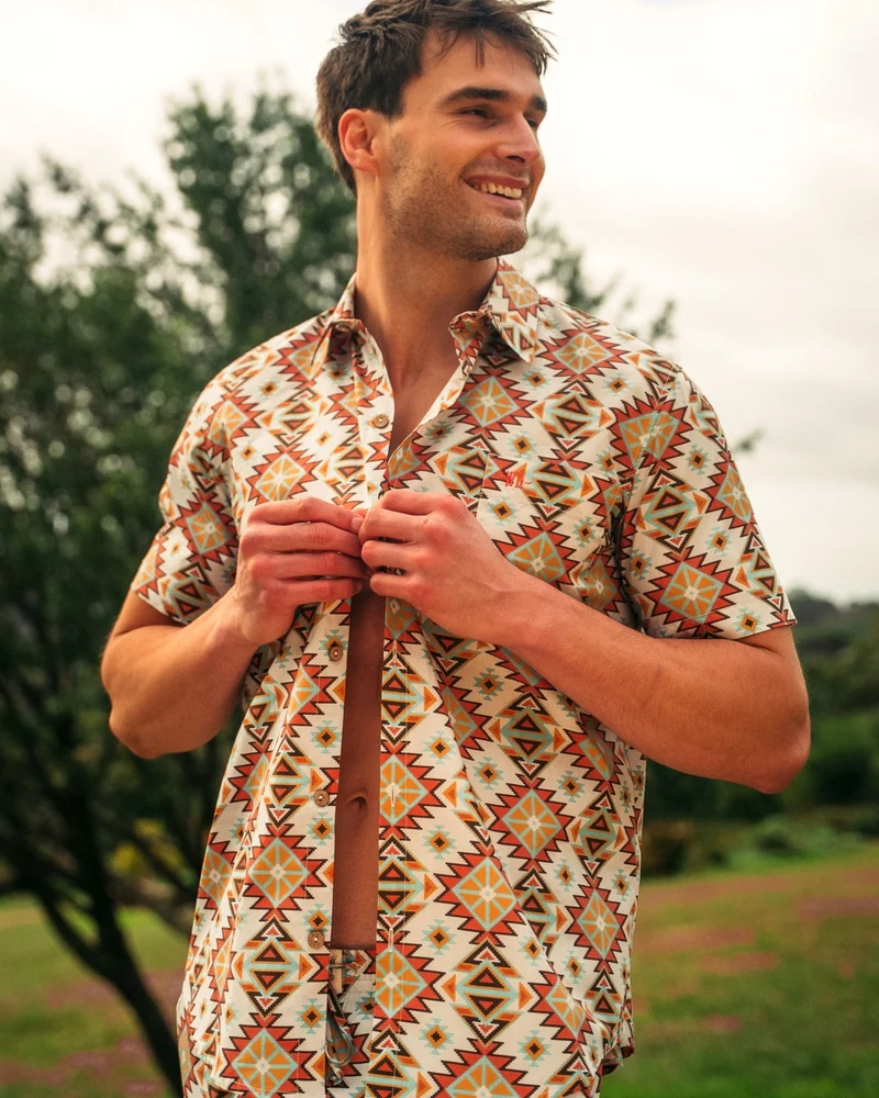 Men's Summer Shirt – Aztec