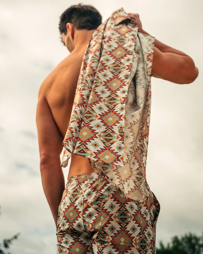 Men's Summer Shirt – Aztec
