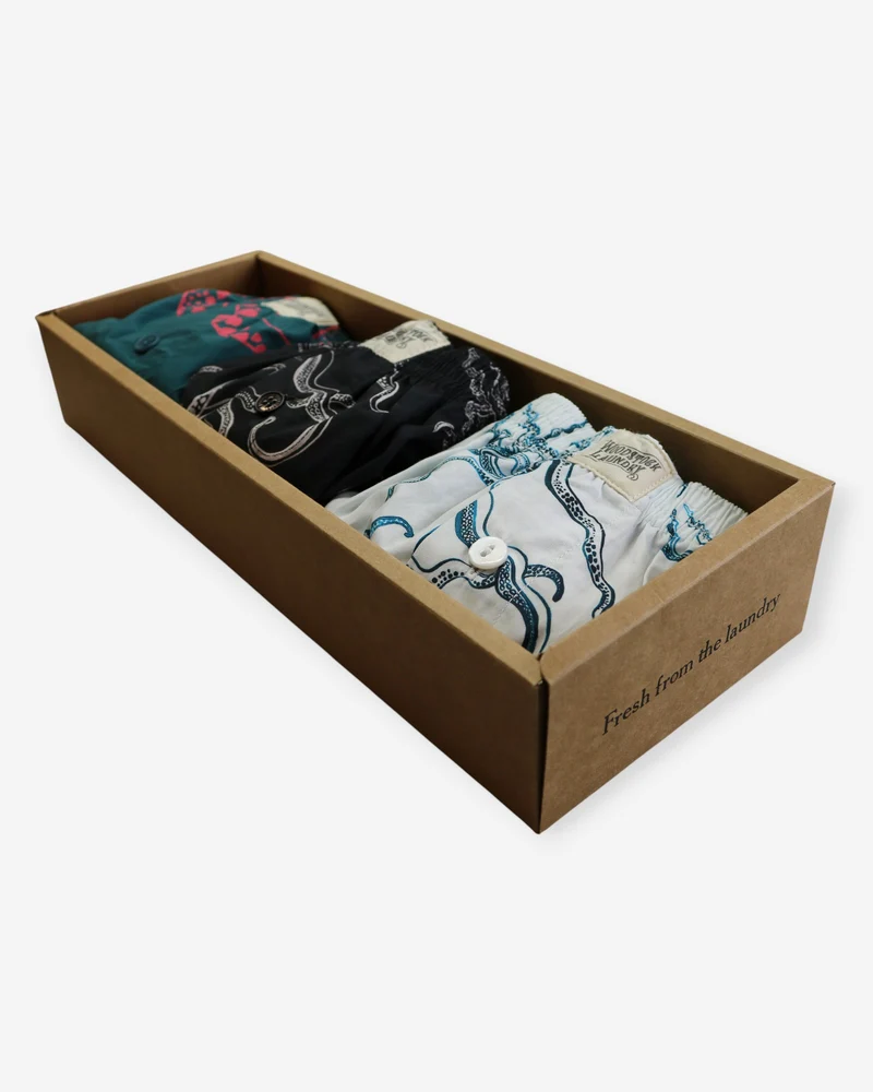 Men's Boxers Bundle - Octopus