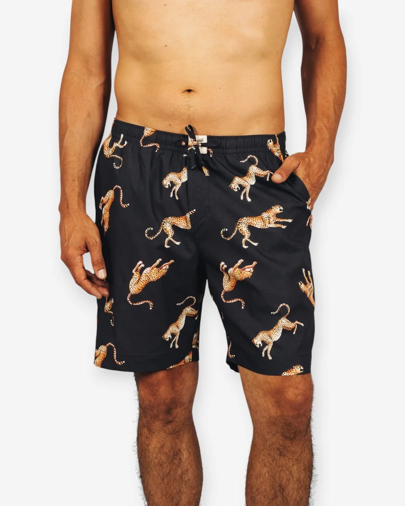 Men's Lounge Shorts – Jumping Cheetah