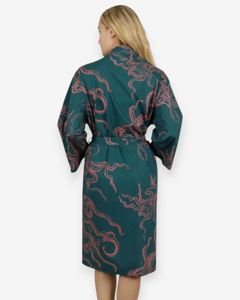 Kimono - Octopus Pink