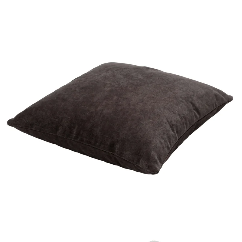 Dekokissen Uni Anthrazit 45x45 cm mit Füllung | OEKO-TEX®