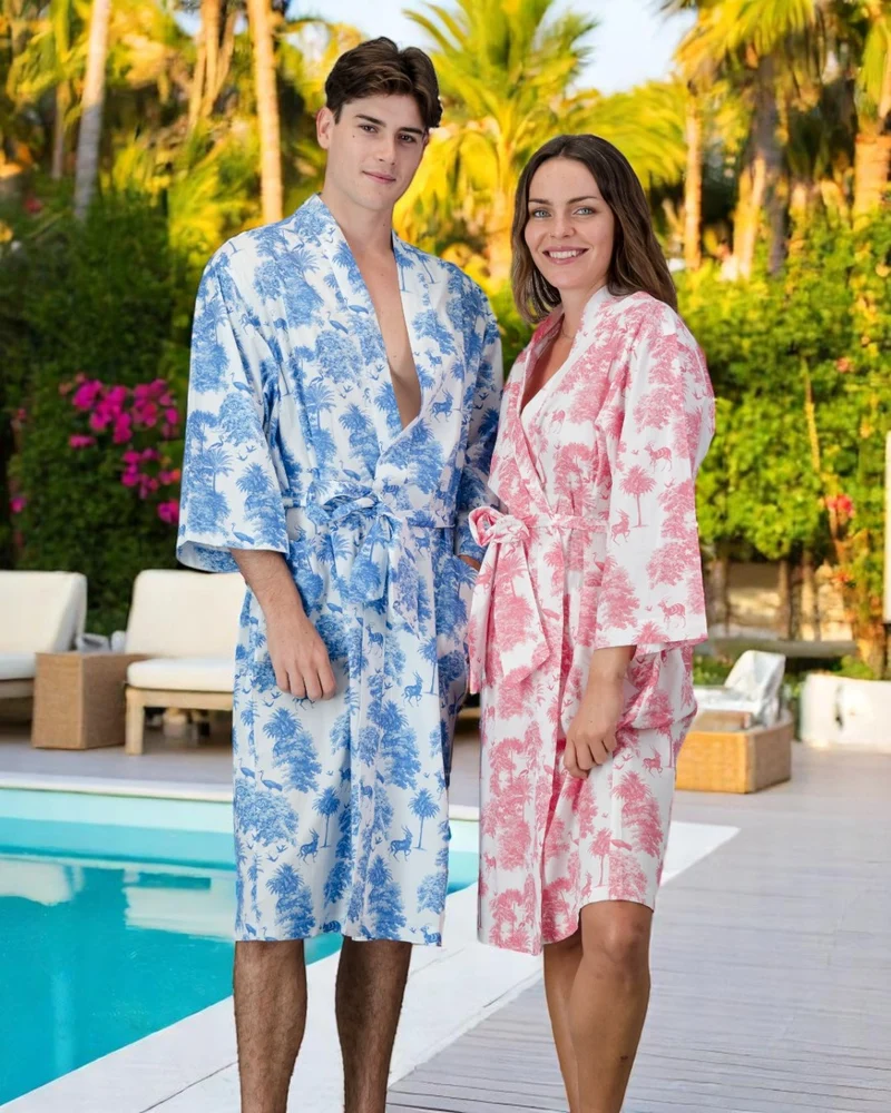 Kimono - Blue Tropicana