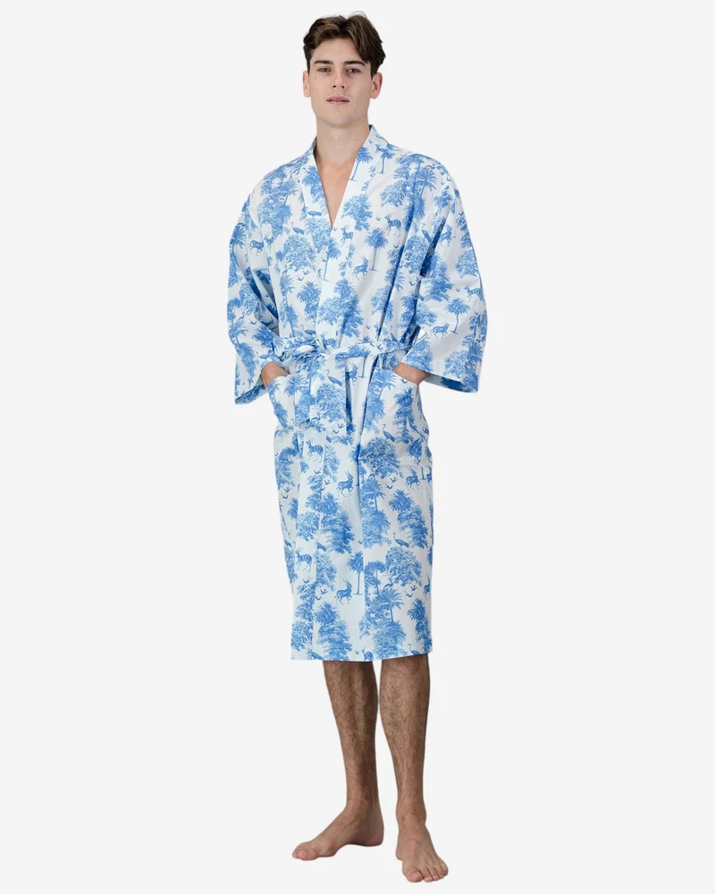 Kimono - Blue Tropicana