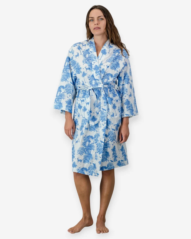 Kimono - Blue Tropicana
