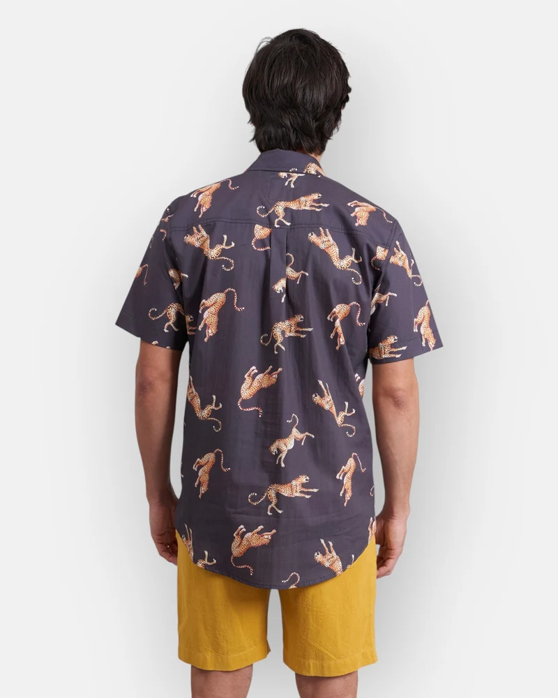 Men's Summer Shirt – Jumping Cheetah