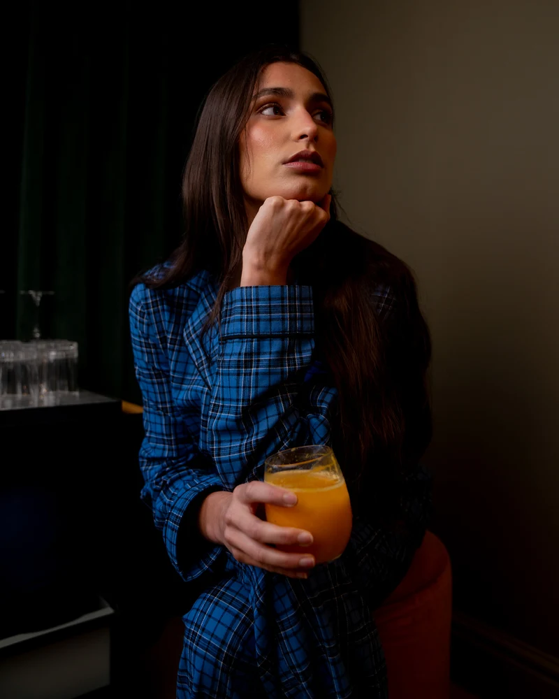 Women's Flannel Pyjamas - Camden Blue