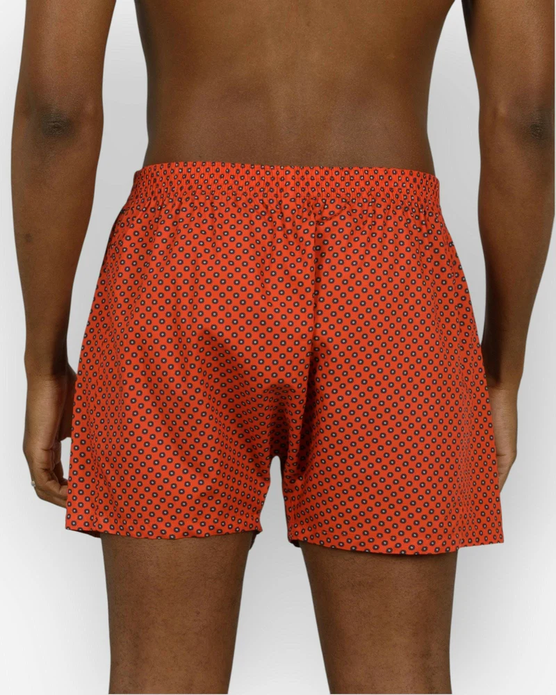 Men's Boxer Shorts – Poppy Red