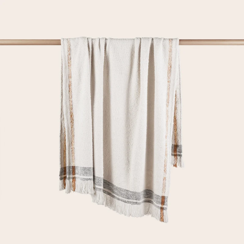 Plaid YOSEF ivoire