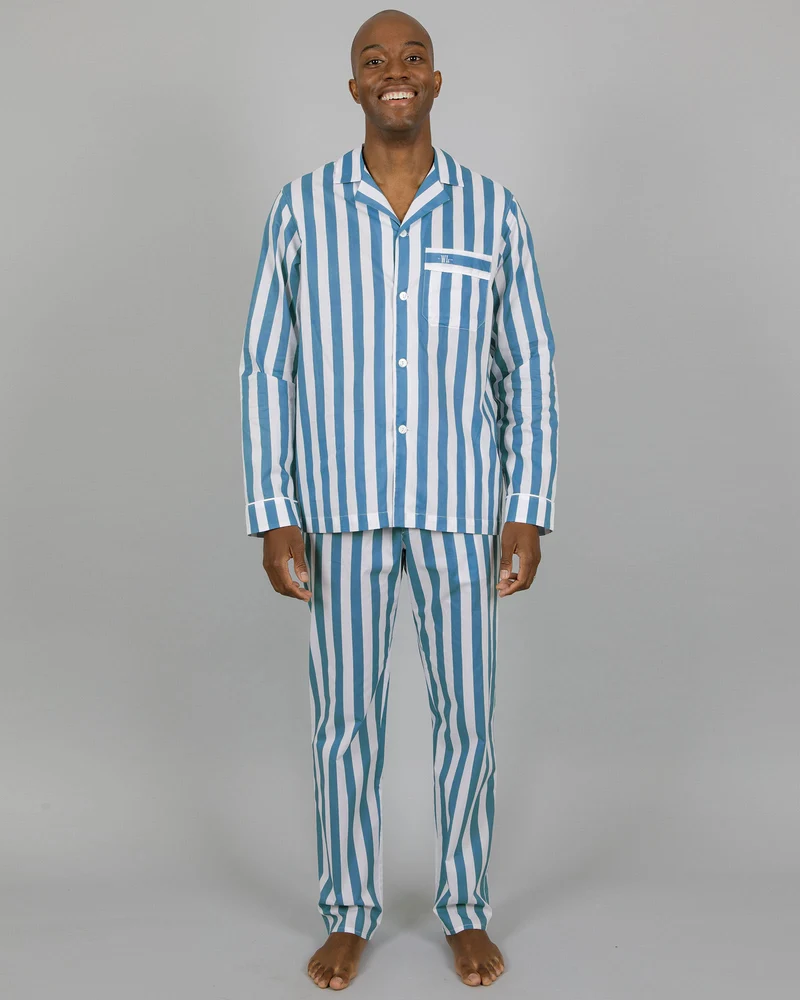 Men’s Pyjamas – Beach Stripe