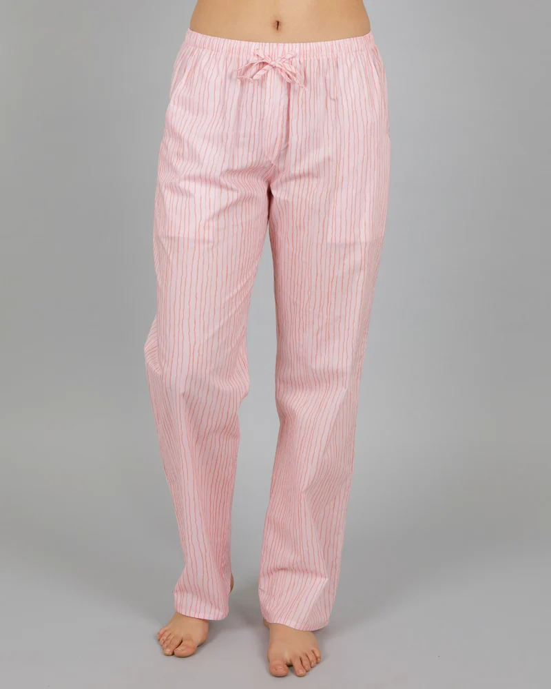 Pink Stripe Pyjamas - Shaky Pink