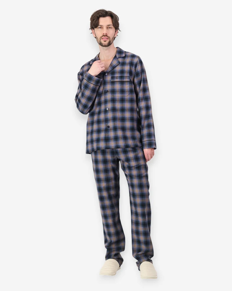 Men's Flannel Pyjamas - Yorke