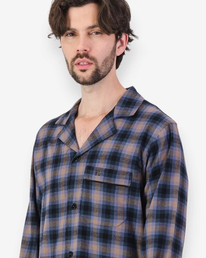 Men's Flannel Pyjamas - Yorke