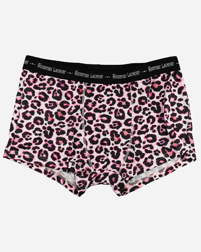 Men's Boxer Briefs – Leopard Pink