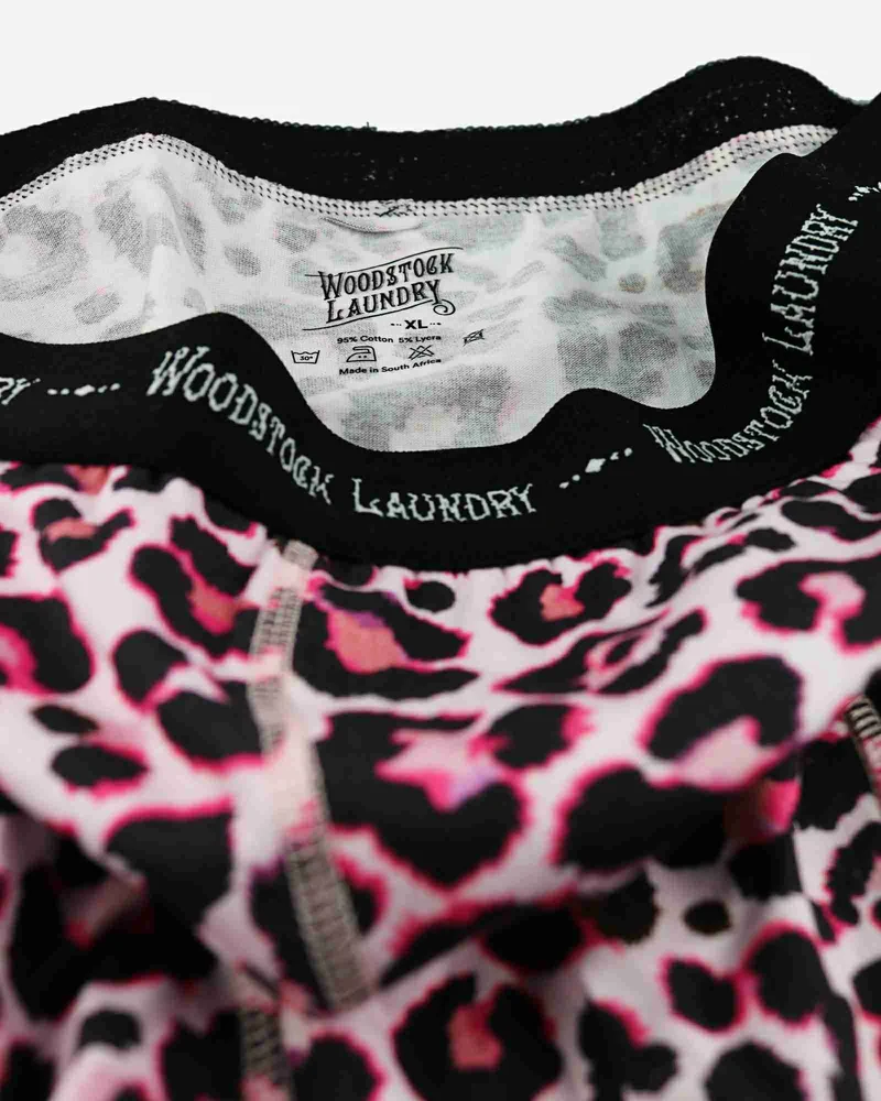 Men's Boxer Briefs – Leopard Pink