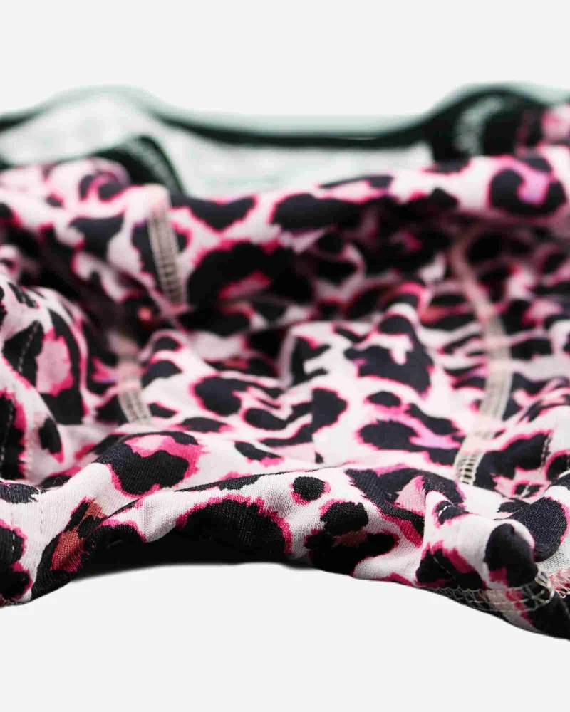 Men's Boxer Briefs – Leopard Pink