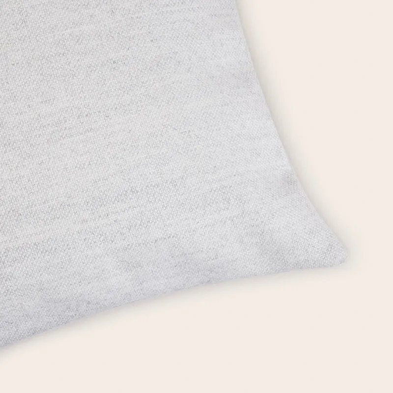 Housse de coussin MARCELO ivoire grisé