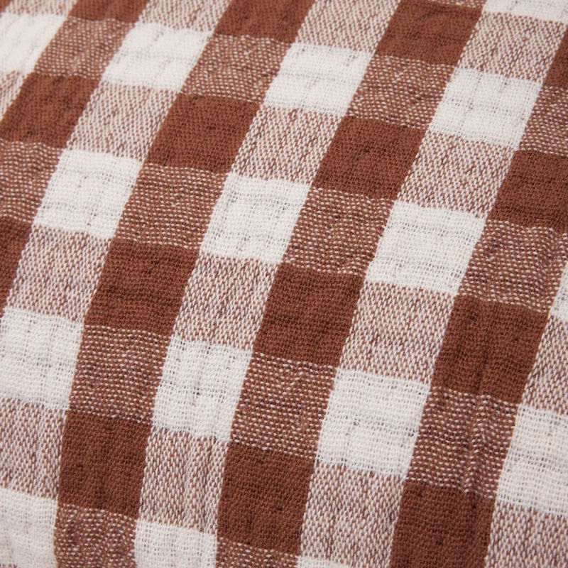 Housse de coussin JEANIE mocha