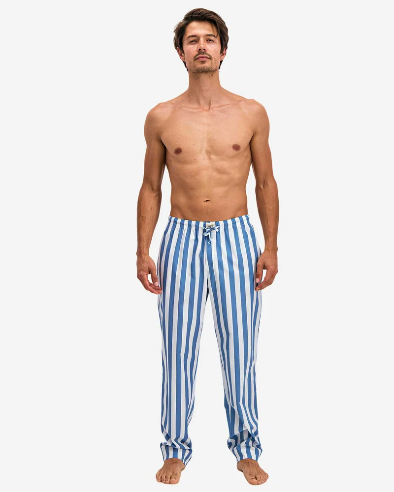 Men's Pyjama Bottoms - Beach Stripe