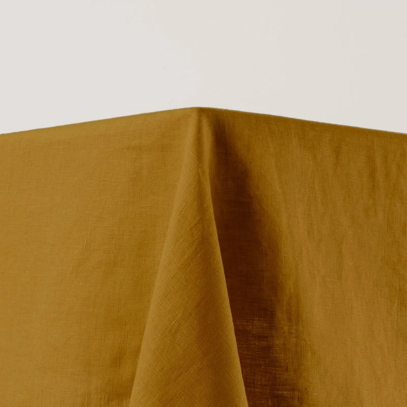 Nappe rectangulaire CARLINA bronze et bourdon noir