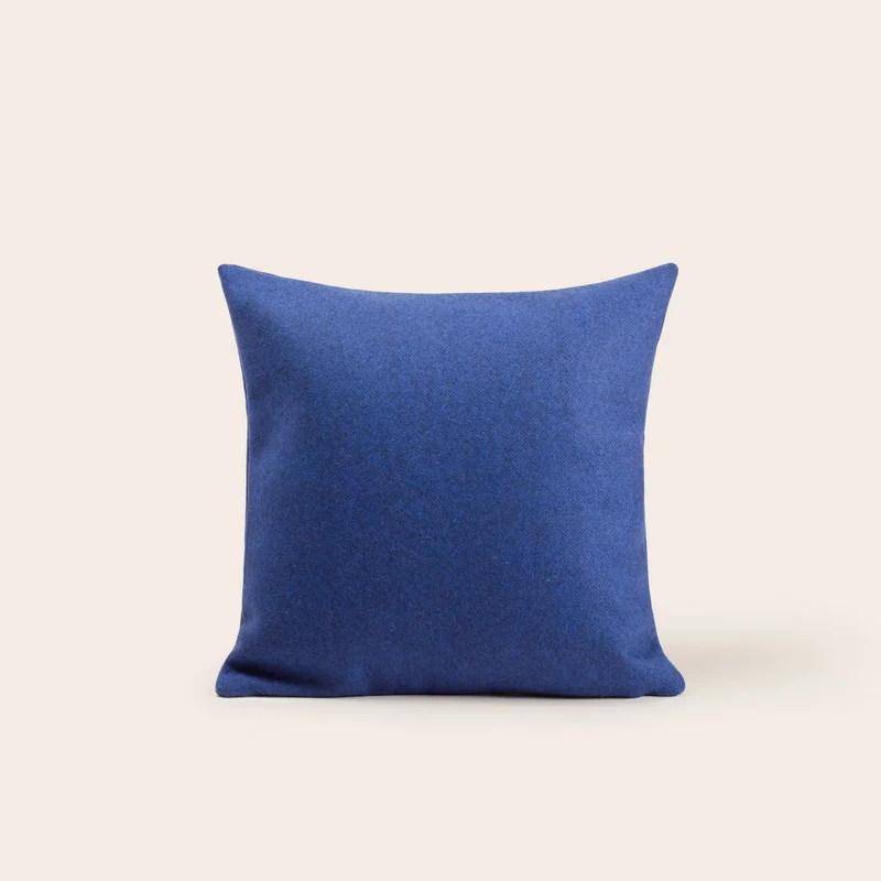 Housse de coussin MARCELO bleu outremer
