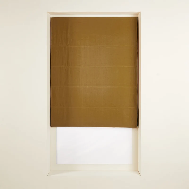 Store bateau occultant CARLINA bronze et bourdon noir