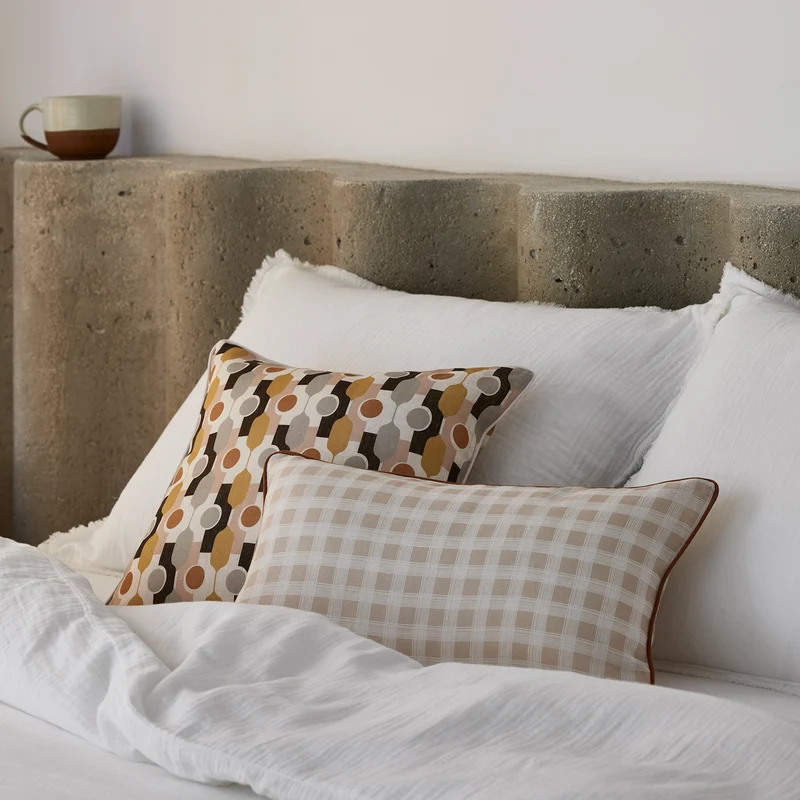 Housse de coussin VICKY nude