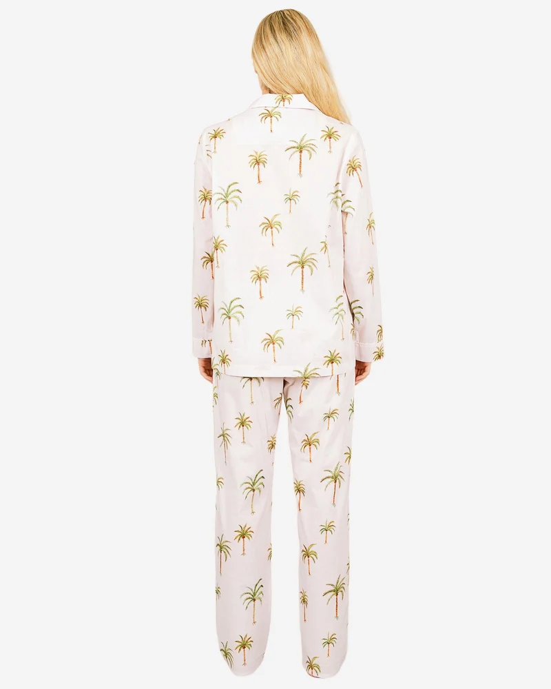 Beige Matching PJs - Palm Beach